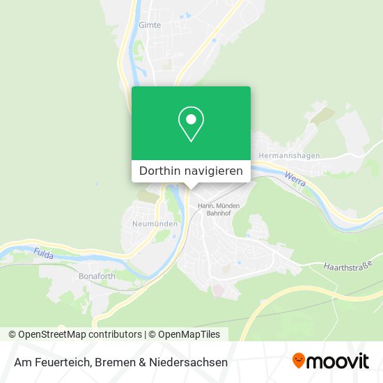 Am Feuerteich Karte