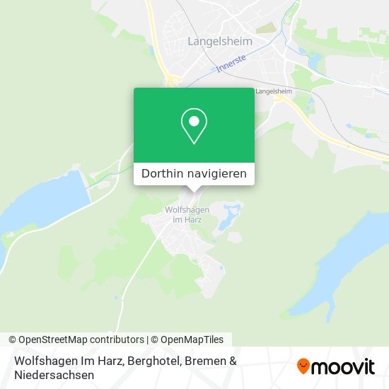 Wolfshagen Im Harz, Berghotel Karte
