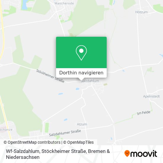 Wf-Salzdahlum, Stöckheimer Straße Karte