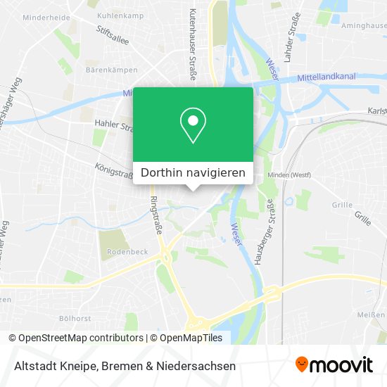 Altstadt Kneipe Karte