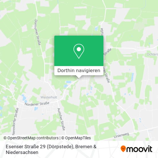 Esenser Straße 29 (Dörpstede) Karte