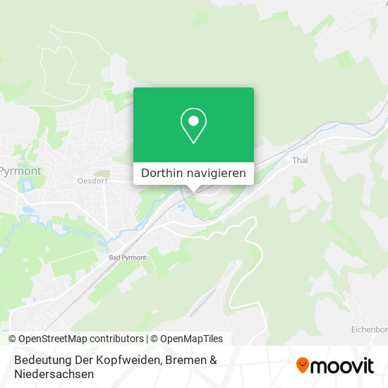 Bedeutung Der Kopfweiden Karte