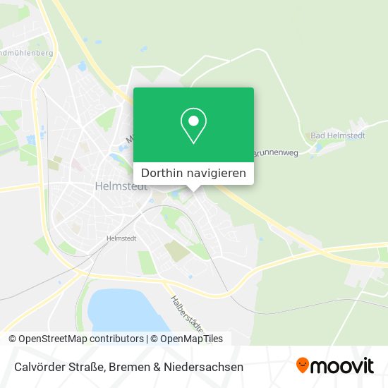 Calvörder Straße Karte
