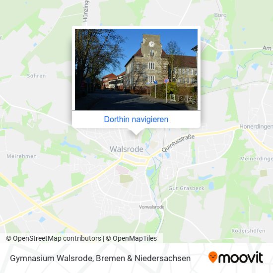 Gymnasium Walsrode Karte