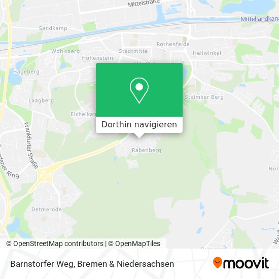 Barnstorfer Weg Karte