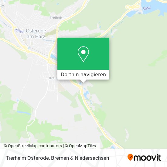 Tierheim Osterode Karte