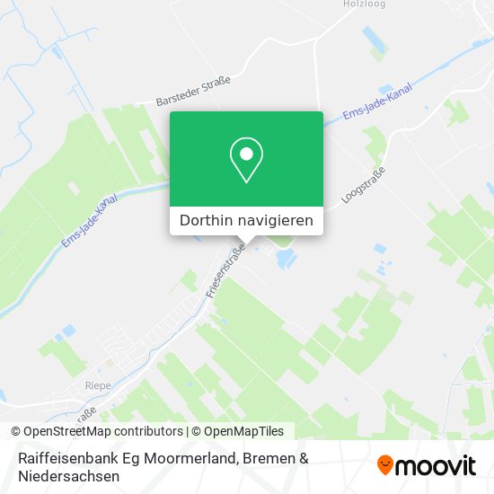 Raiffeisenbank Eg Moormerland Karte