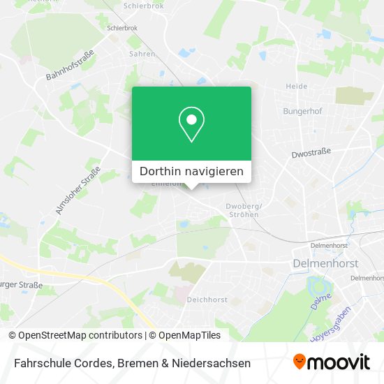 Fahrschule Cordes Karte