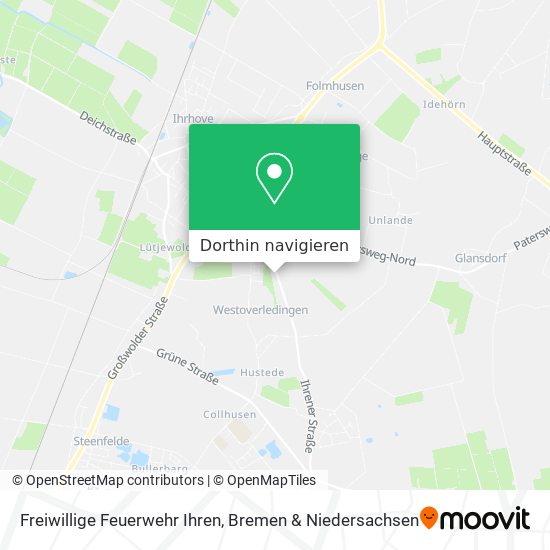 Freiwillige Feuerwehr Ihren Karte