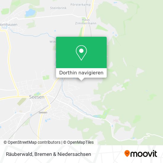 Räuberwald Karte