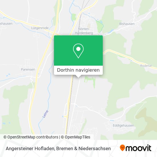Angersteiner Hofladen Karte