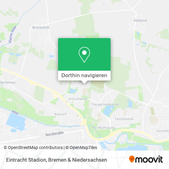Eintracht Stadion Karte