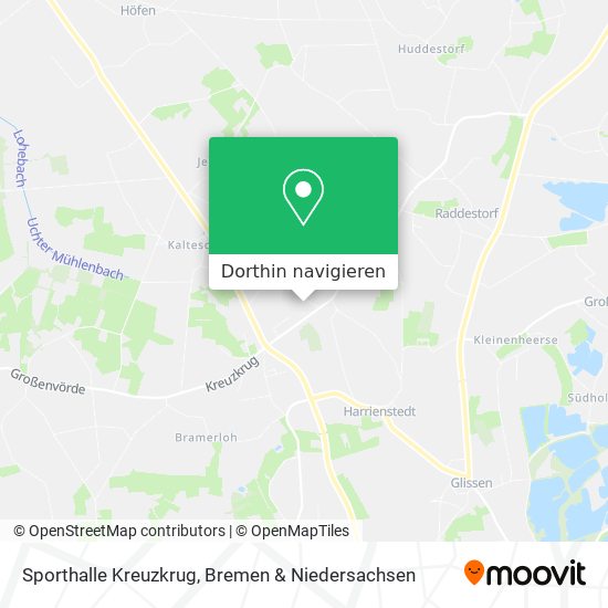 Sporthalle Kreuzkrug Karte