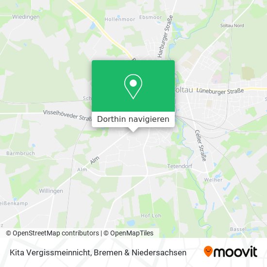 Kita Vergissmeinnicht Karte