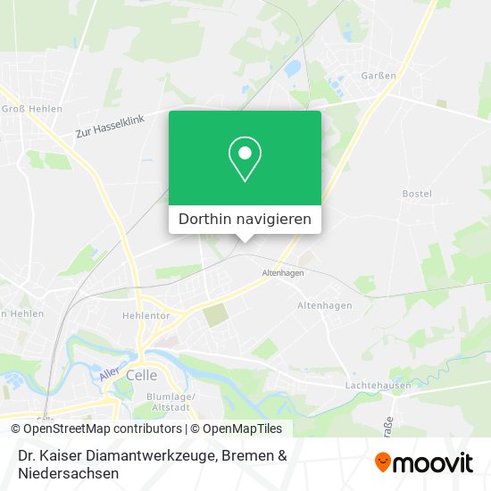 Dr. Kaiser Diamantwerkzeuge Karte