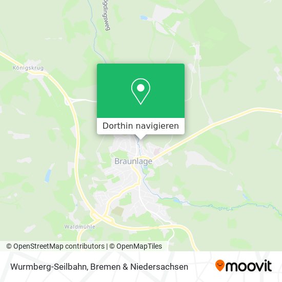 Wurmberg-Seilbahn Karte
