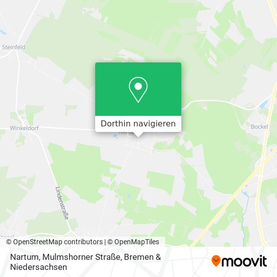 Nartum, Mulmshorner Straße Karte