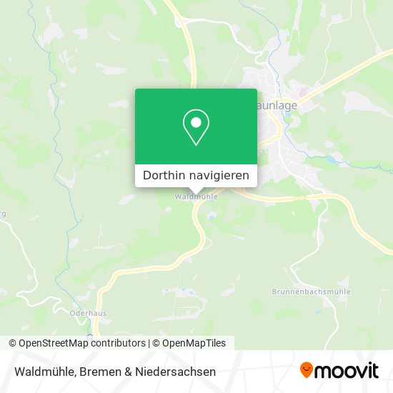 Waldmühle Karte