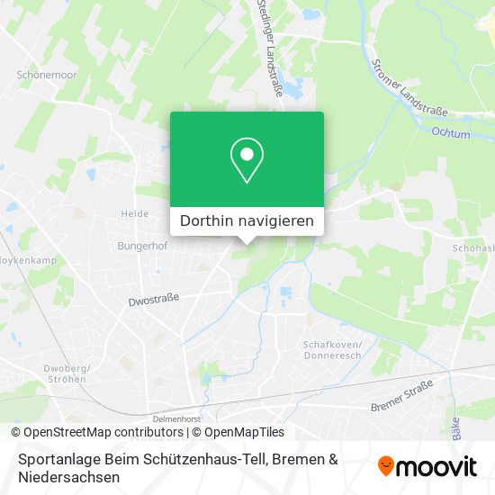 Sportanlage Beim Schützenhaus-Tell Karte