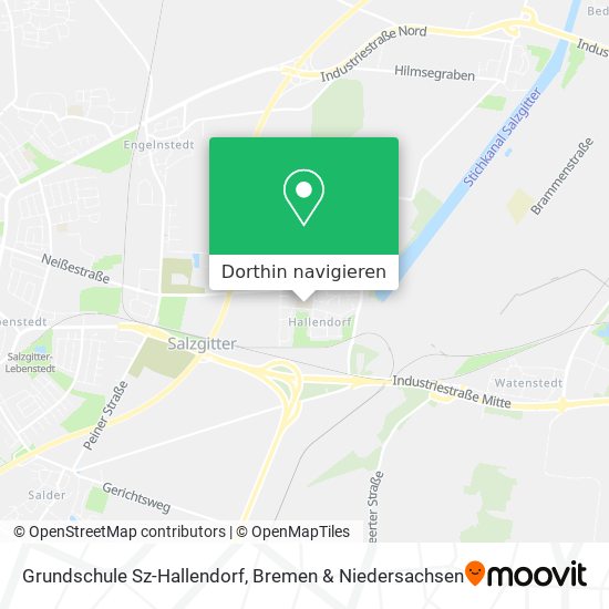 Grundschule Sz-Hallendorf Karte