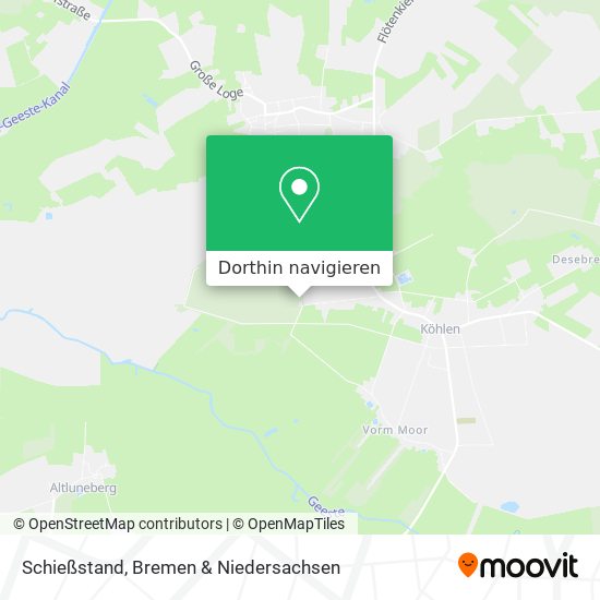 Schießstand Karte