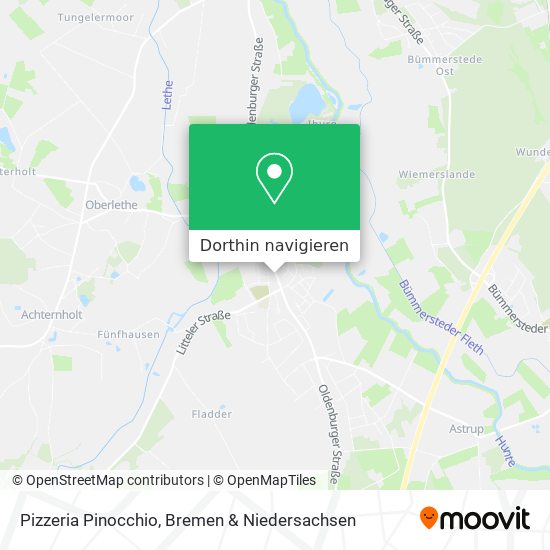 Pizzeria Pinocchio Karte