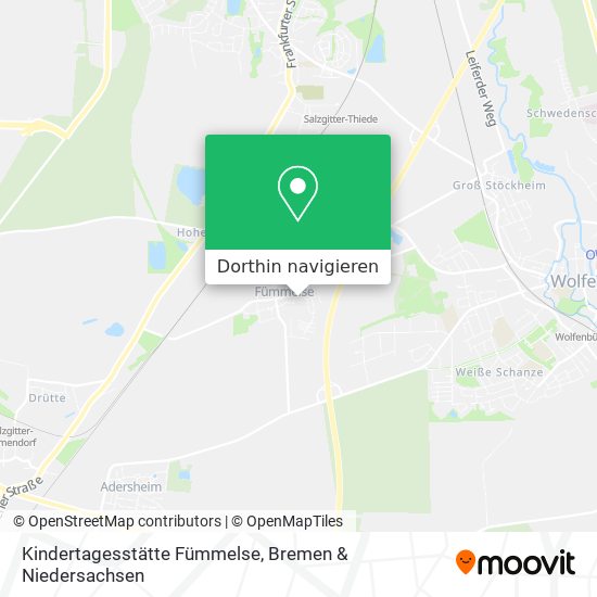 Kindertagesstätte Fümmelse Karte