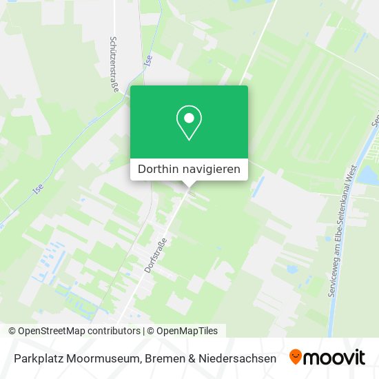 Parkplatz Moormuseum Karte