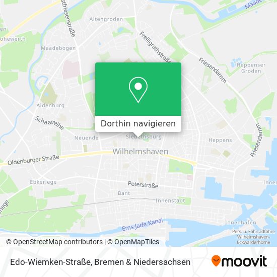 Edo-Wiemken-Straße Karte