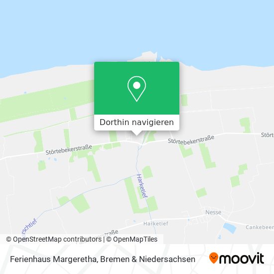 Ferienhaus Margeretha Karte
