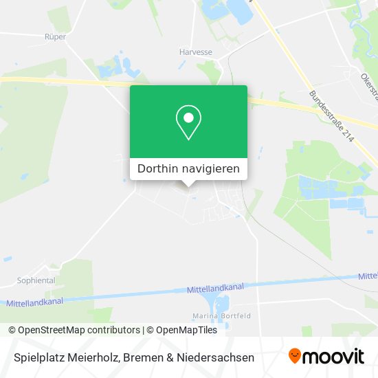 Spielplatz Meierholz Karte