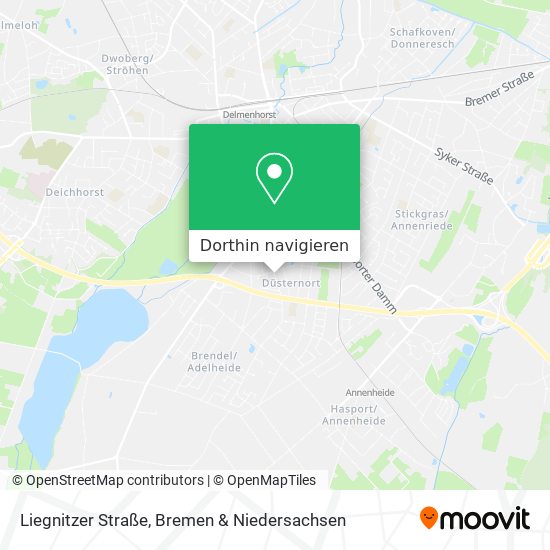 Liegnitzer Straße Karte