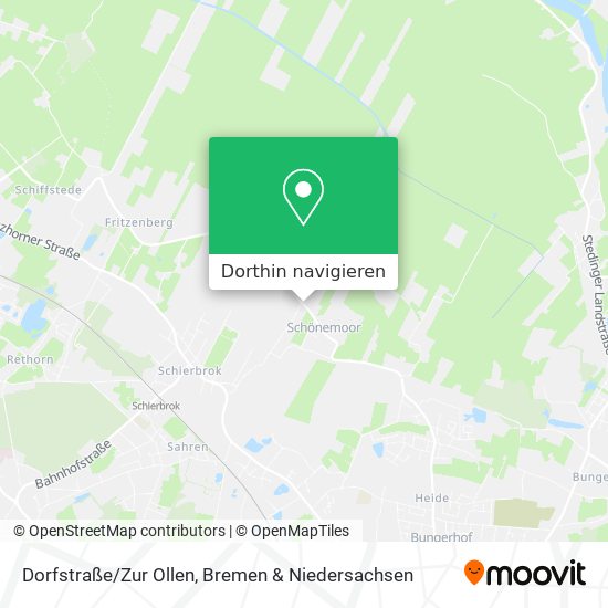 Dorfstraße/Zur Ollen Karte
