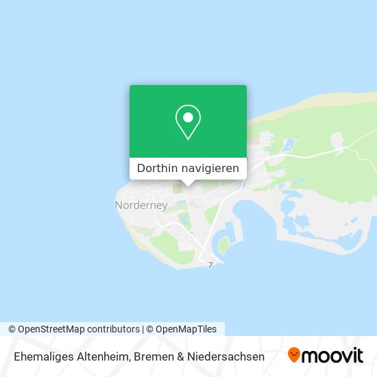 Ehemaliges Altenheim Karte