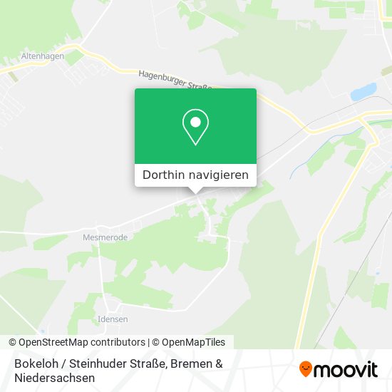 Bokeloh / Steinhuder Straße Karte