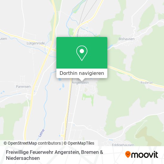 Freiwillige Feuerwehr Angerstein Karte