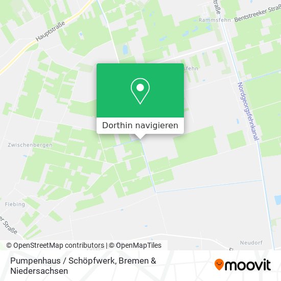 Pumpenhaus / Schöpfwerk Karte