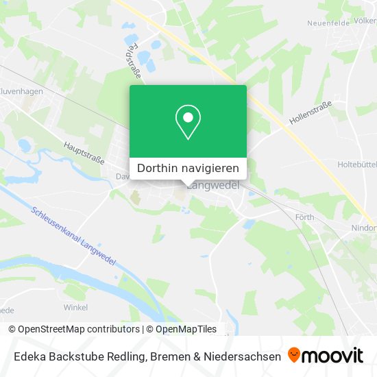 Edeka Backstube Redling Karte
