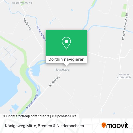 Königsweg Mitte Karte