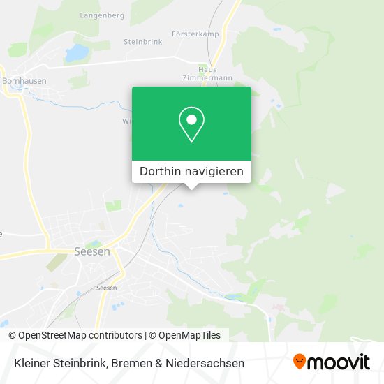 Kleiner Steinbrink Karte