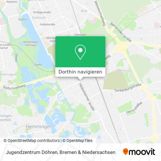 Jugendzentrum Döhren Karte