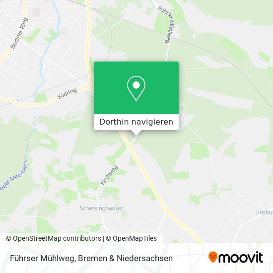 Führser Mühlweg Karte