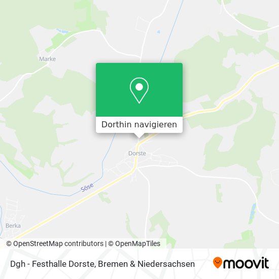 Dgh - Festhalle Dorste Karte