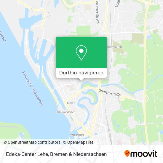 Edeka-Center Lehe Karte