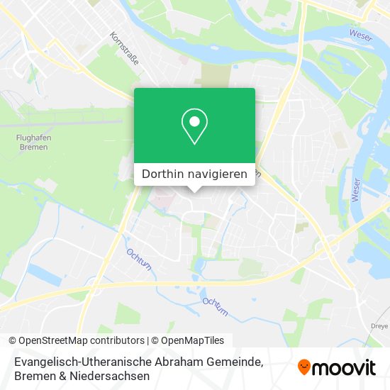 Evangelisch-Utheranische Abraham Gemeinde Karte