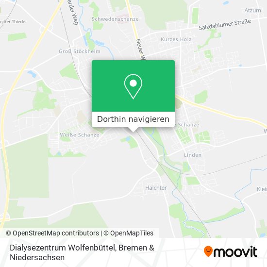 Dialysezentrum Wolfenbüttel Karte
