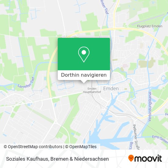 Soziales Kaufhaus Karte