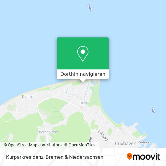 Kurparkresidenz Karte