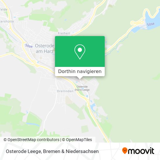 Osterode Leege Karte