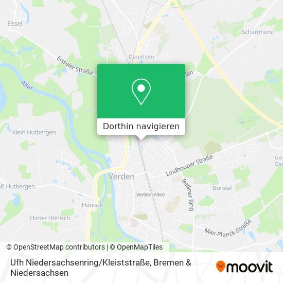 Ufh Niedersachsenring / Kleiststraße Karte